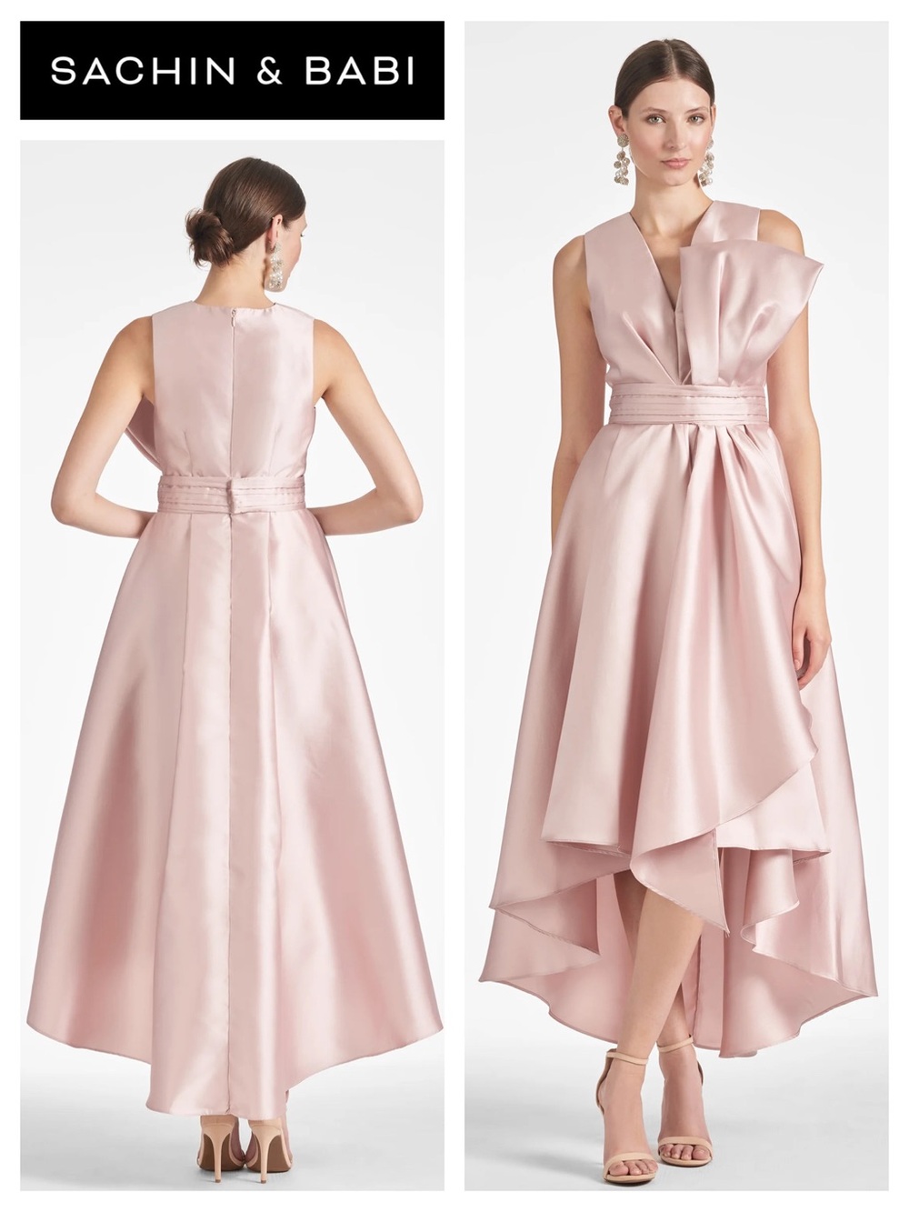SACHIN & BABI Jenna High-Low Gown